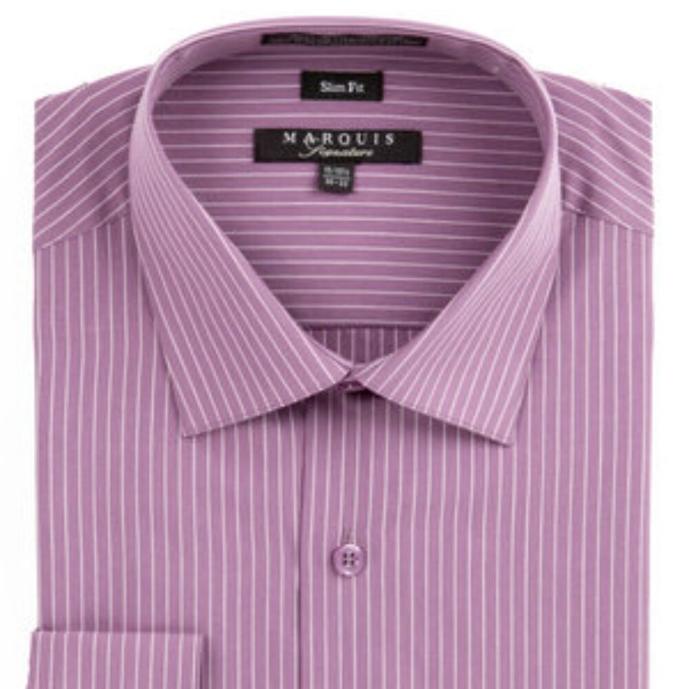 Pin Striped Slim-Fit Shirt